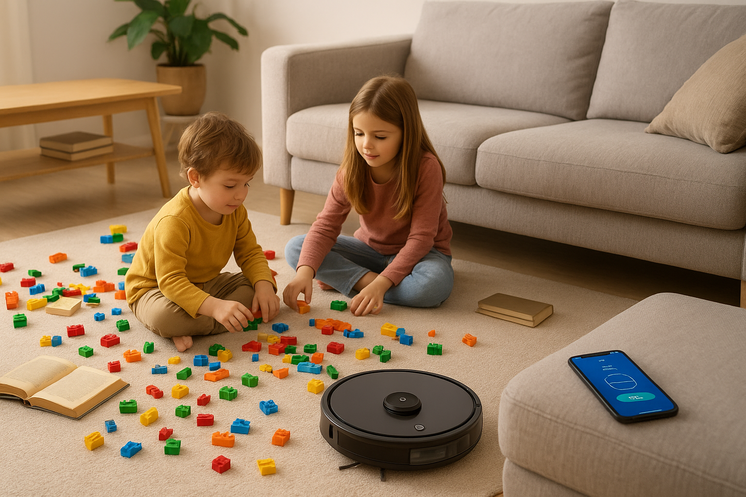 Robot aspirapolvere e lavapavimenti per famiglie con bambini: come scegliere se la casa è sempre incasinata