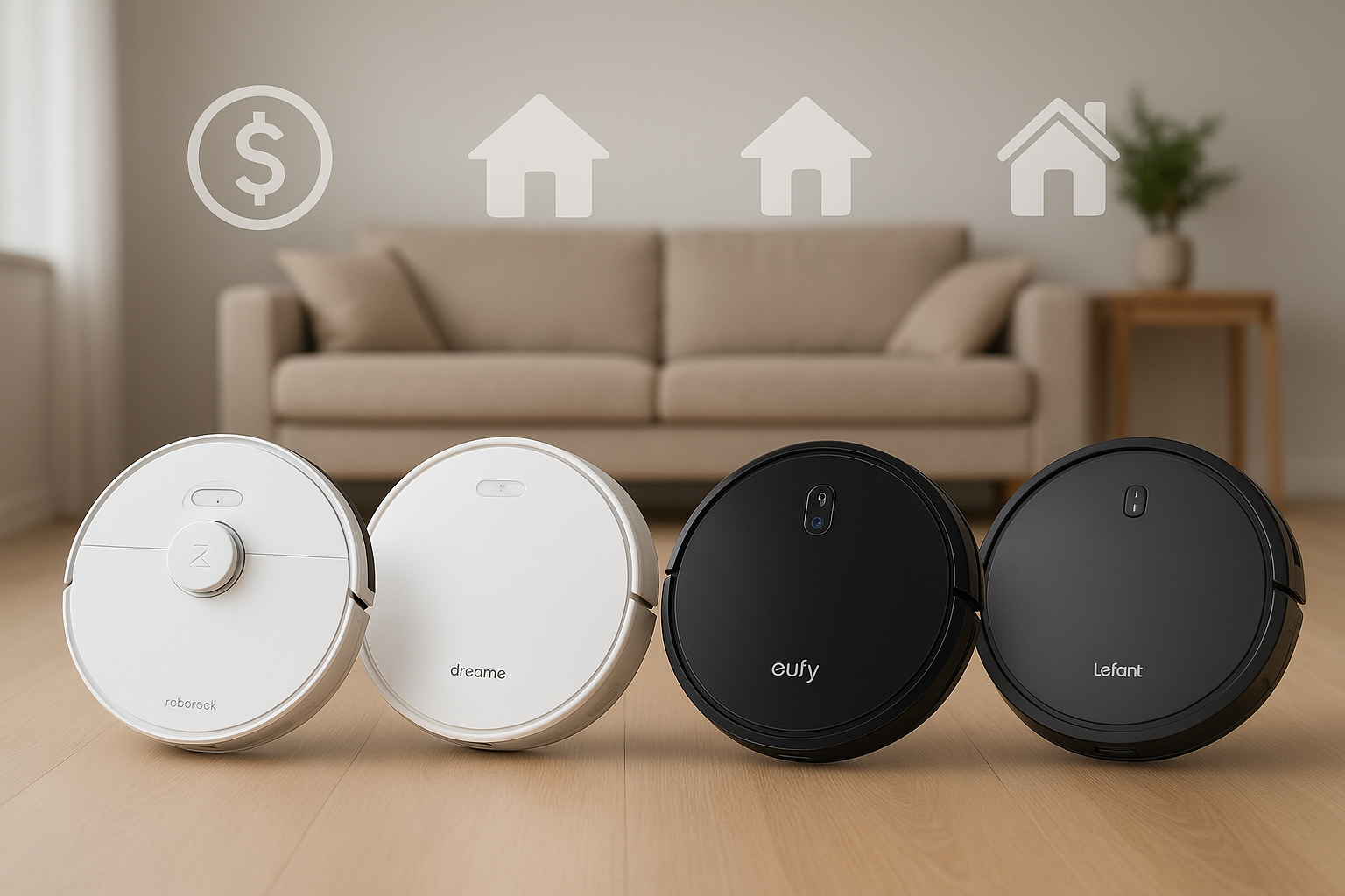 Roborock, Dreame, eufy e Lefant a confronto: quali marchi scegliere in base al budget reale