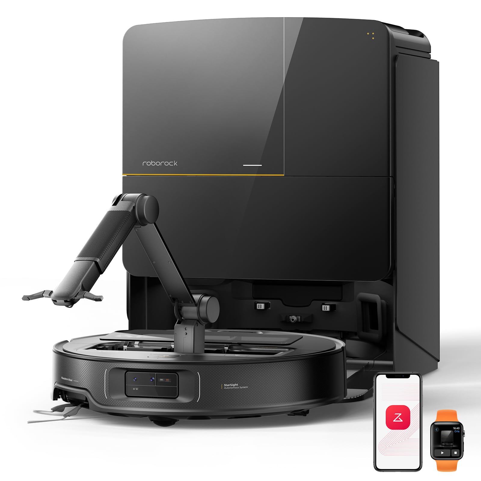 Roborock Saros Z70, il robot ultrasottile con braccio meccanico ora a prezzo super su Amazon