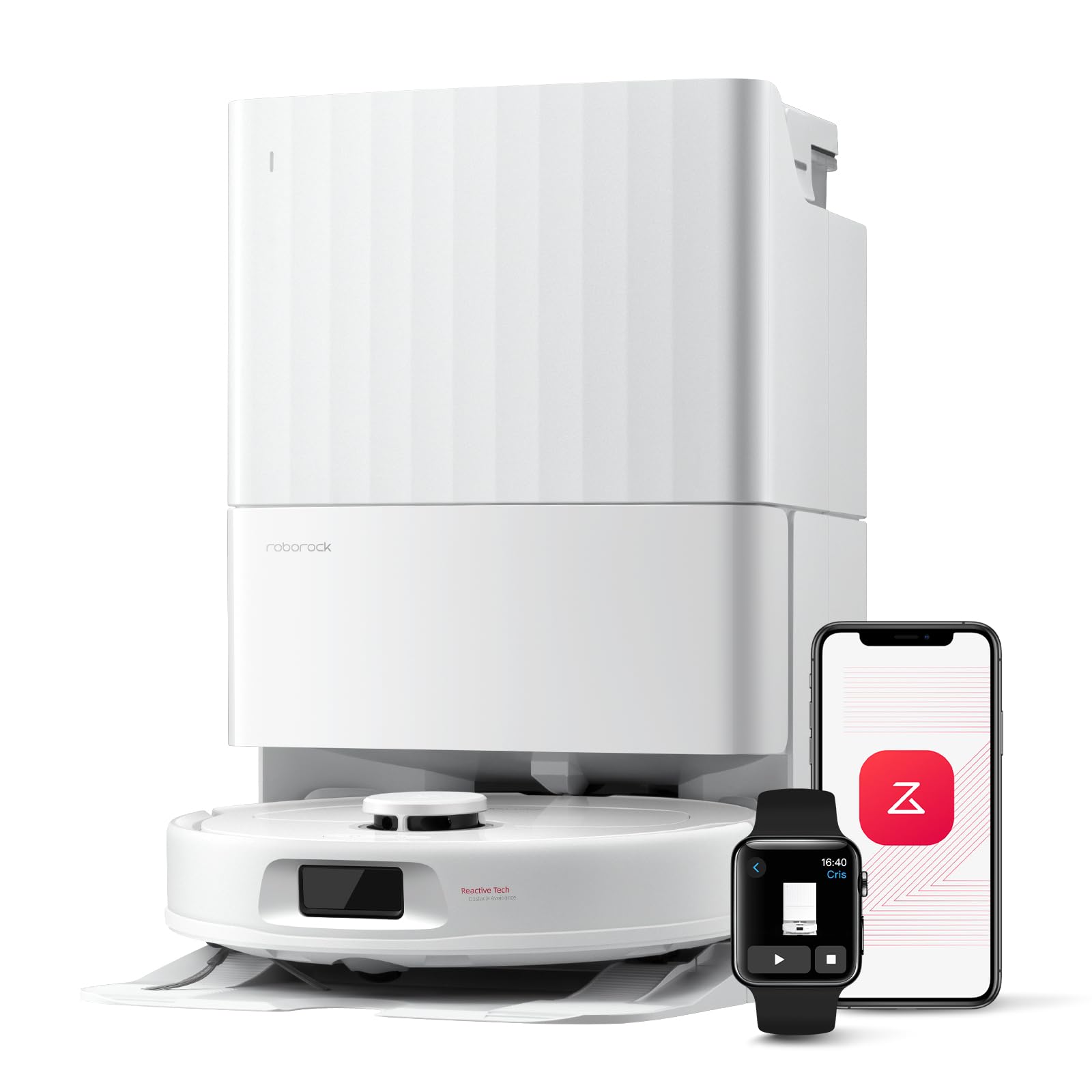 Roborock QV 35A, robot aspirapolvere lavapavimenti completo con stazione all-in-one per chi vuole il minimo sforzo