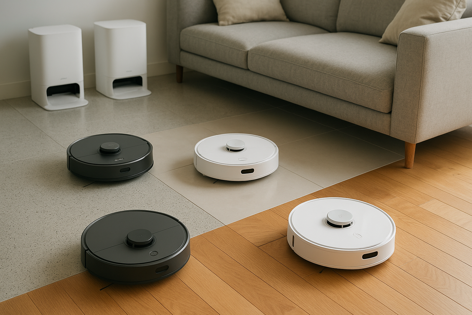 Dreame, Roborock, ECOVACS: quali marchi preferire se hai soprattutto pavimenti duri