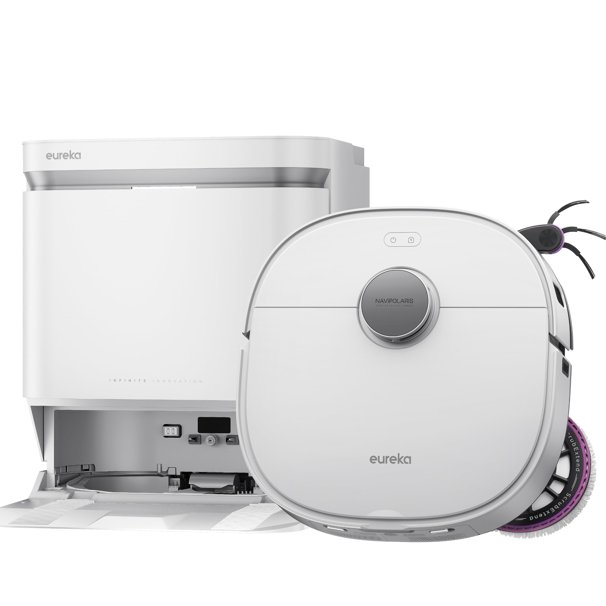 Eureka J15 Max Ultra robot aspirapolvere lavapavimenti con stazione autopulente, scelta premium ora da valutare su Amazon