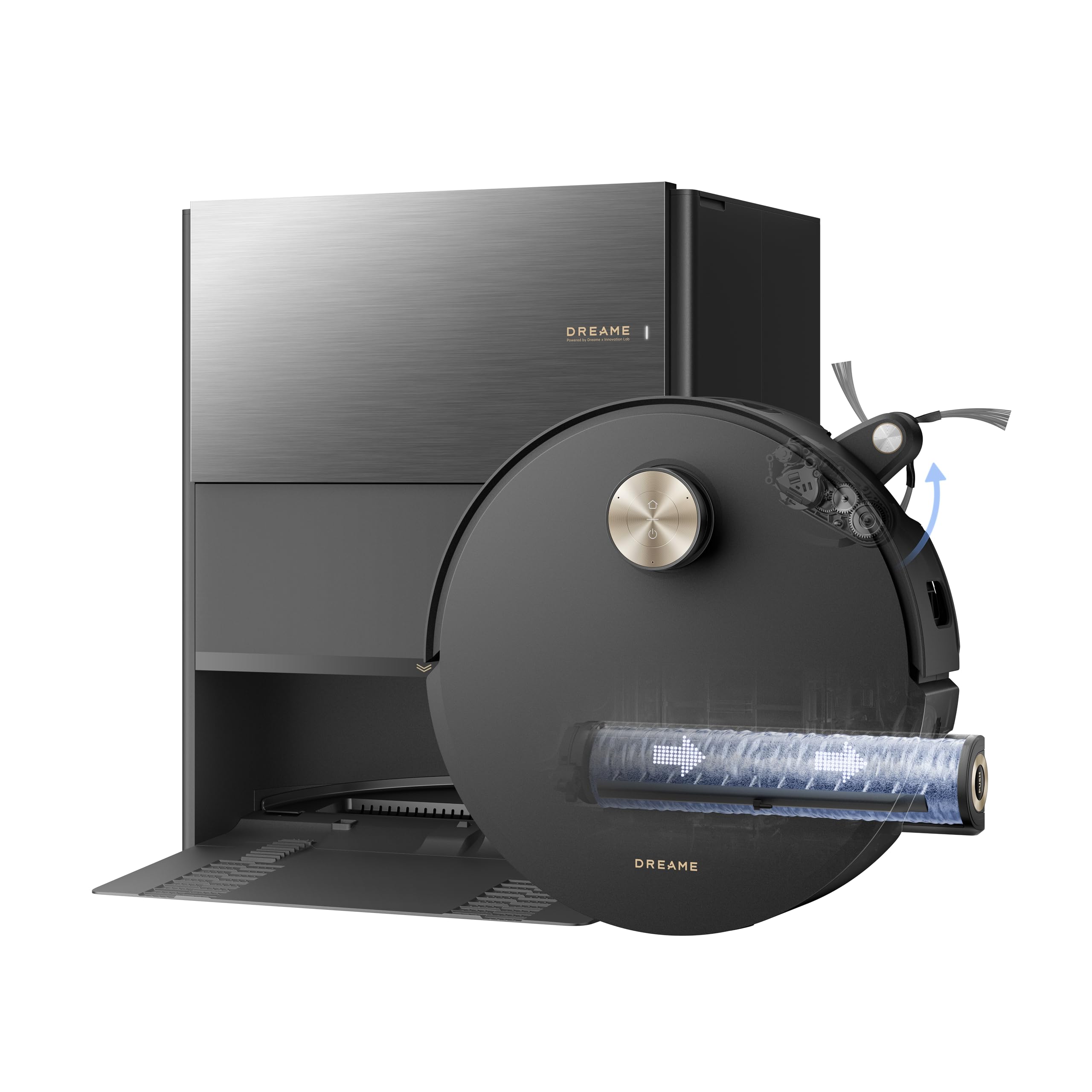 Dreame Aqua10 Roller, robot aspirapolvere lavapavimenti per chi vuole un rullo dedicato al lavaggio