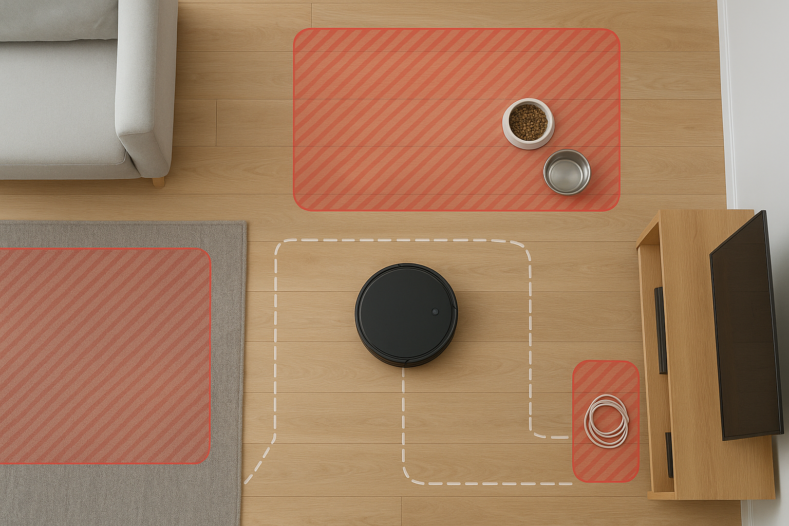 Come impostare le zone vietate sul robot aspirapolvere: guida semplice alle barriere virtuali