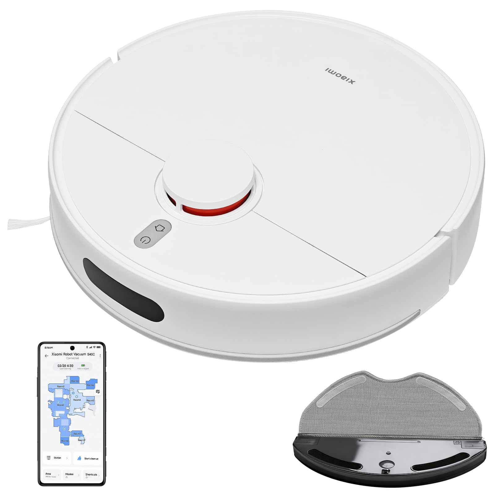 Xiaomi S40C robot aspirapolvere lavapavimenti con 5000 Pa, occasione interessante su Amazon