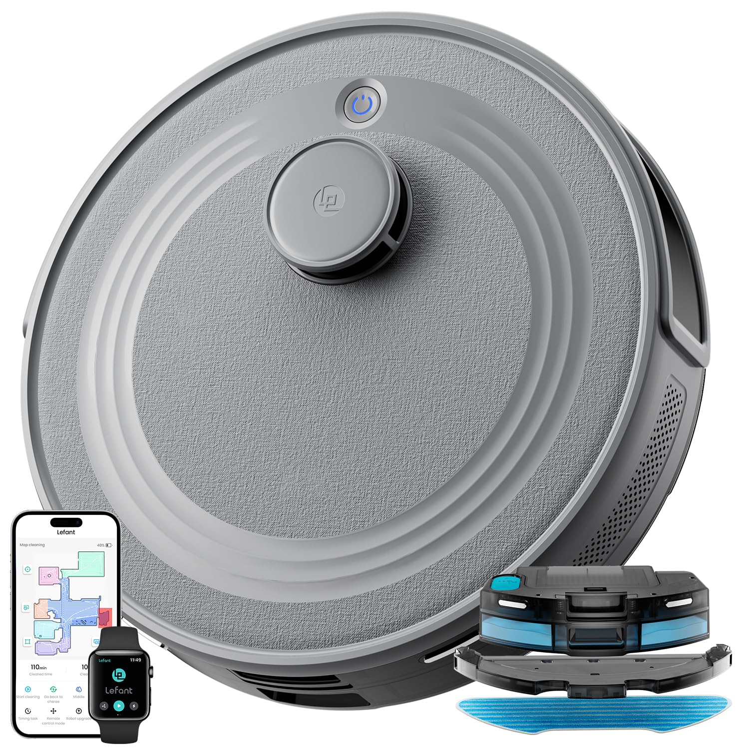 Lefant M2S robot aspirapolvere lavapavimenti ad alta potenza, proposta interessante per case medio-grandi su Amazon