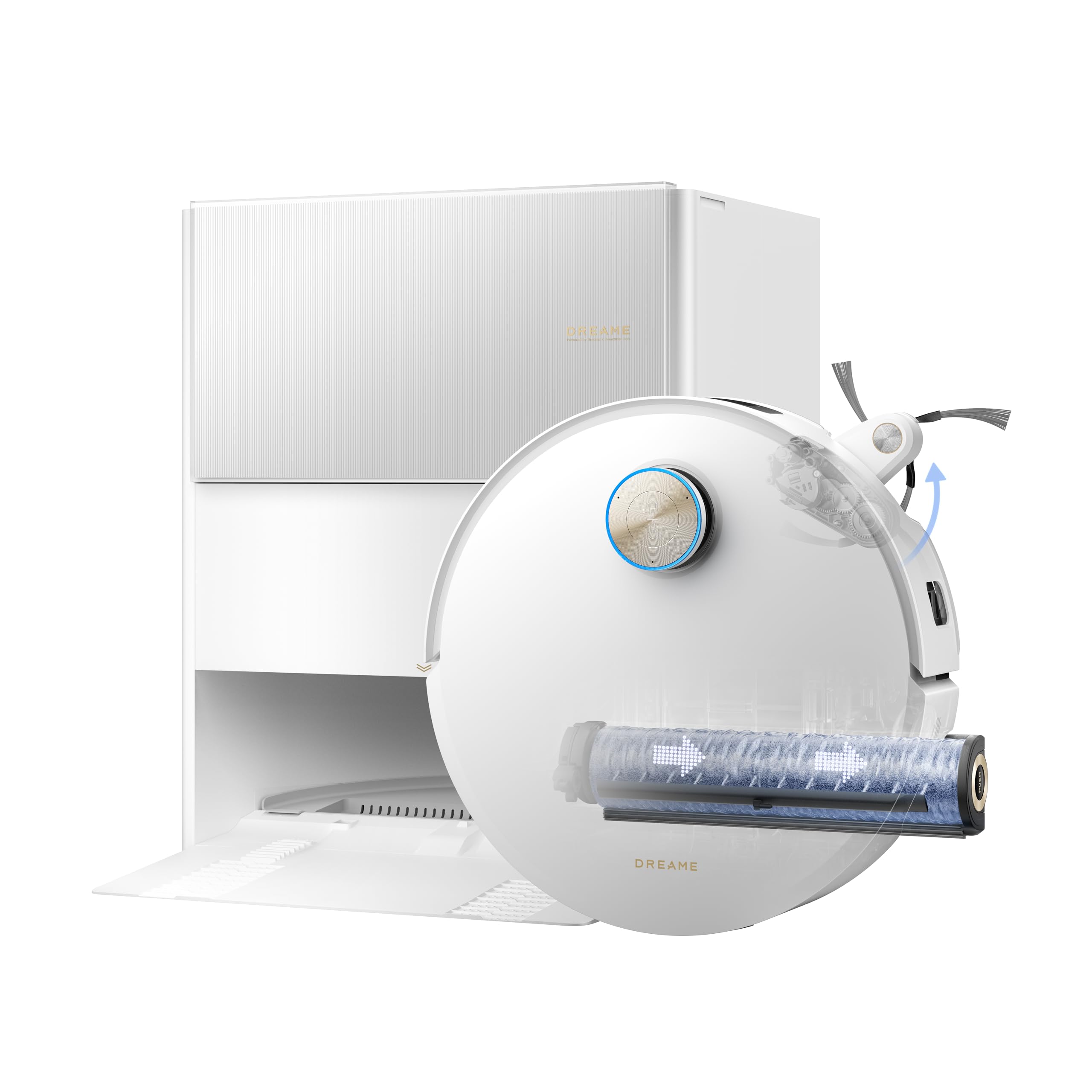 Dreame Aqua10 Ultra Roller, robot aspirapolvere con rullo autopulente in forte sconto su Amazon