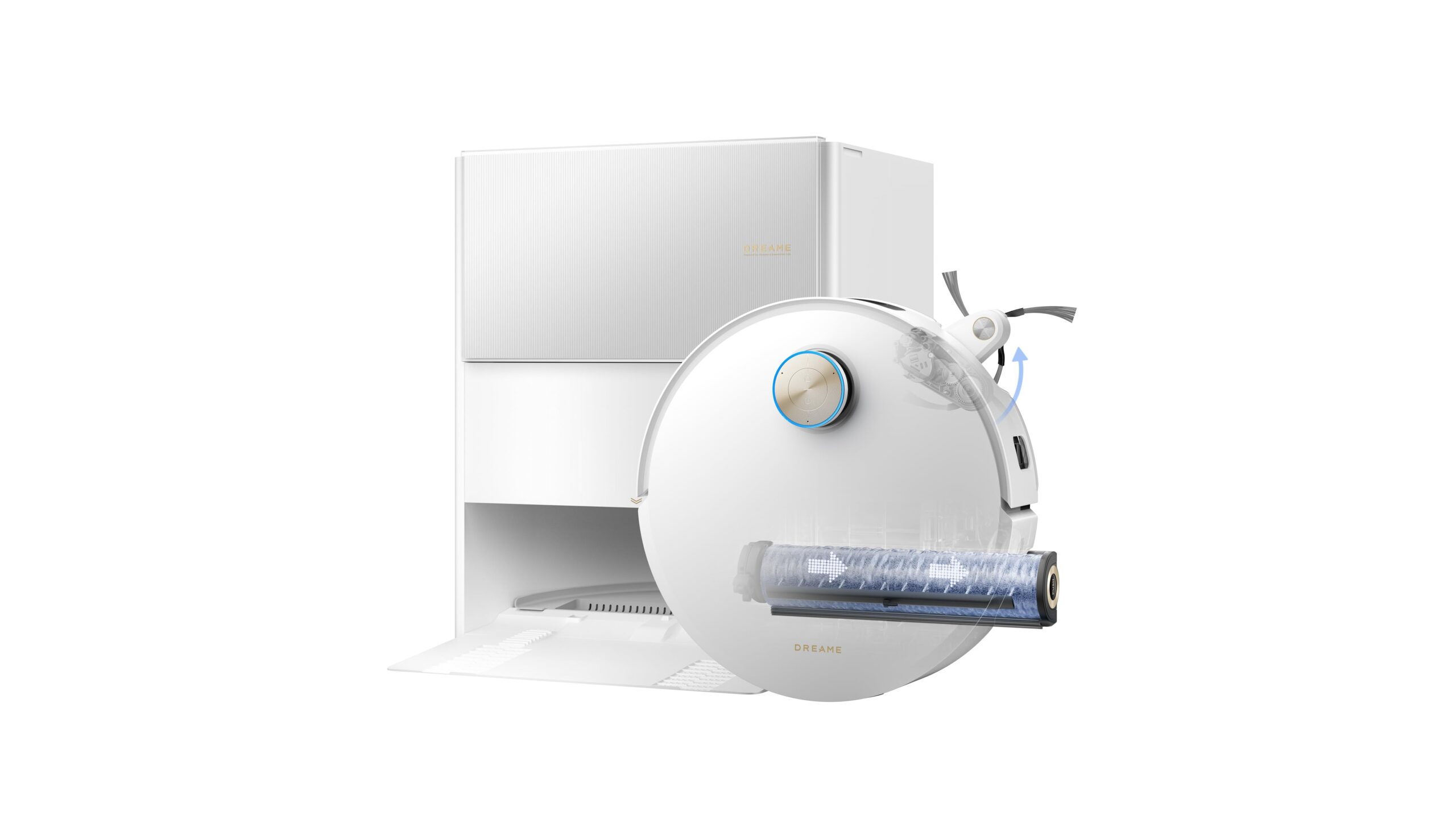 Dreame Aqua10 Ultra Roller, robot aspirapolvere con rullo autopulente in forte sconto su Amazon