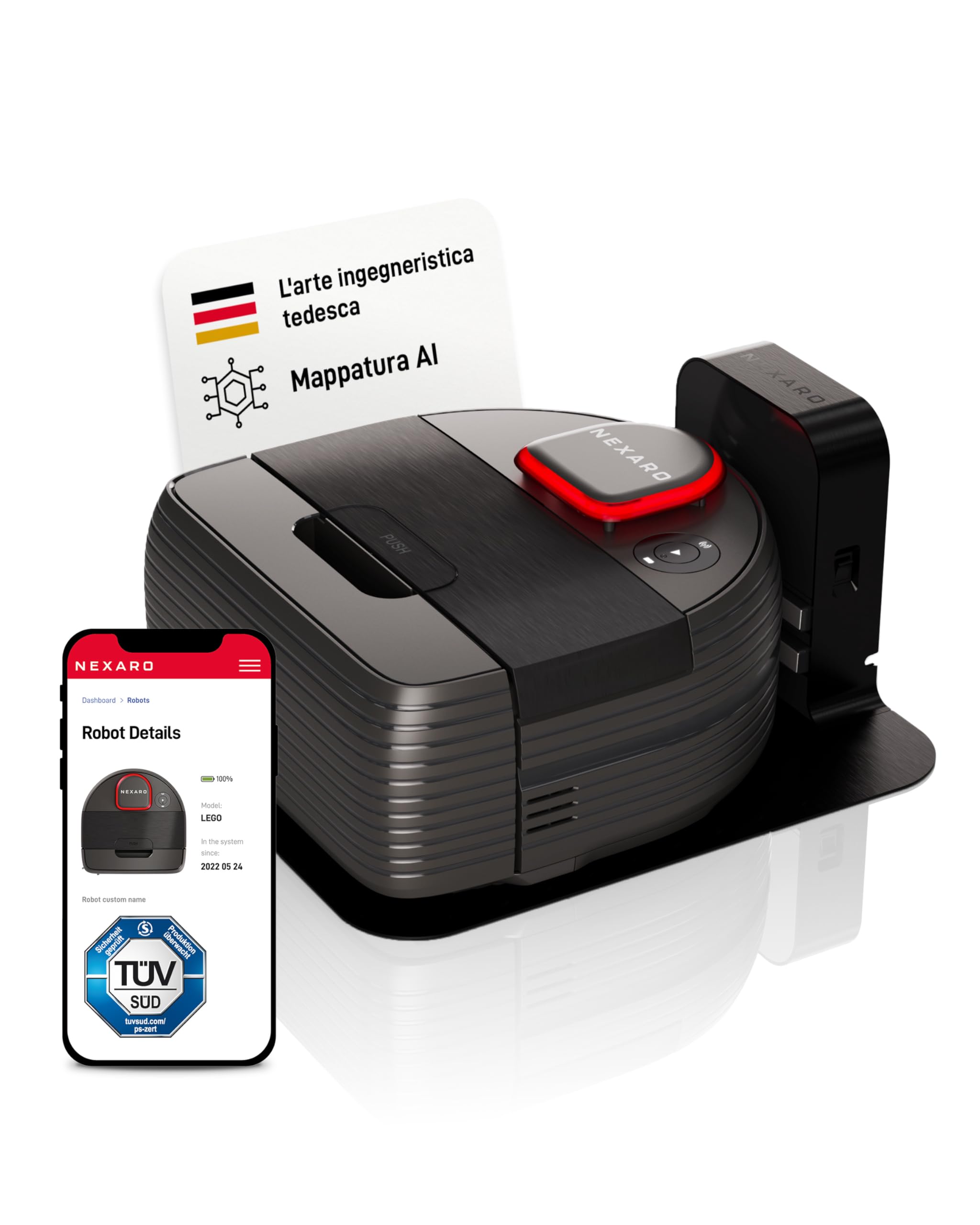 Nexaro NR 1500, robot professionale in super offerta per grandi superfici