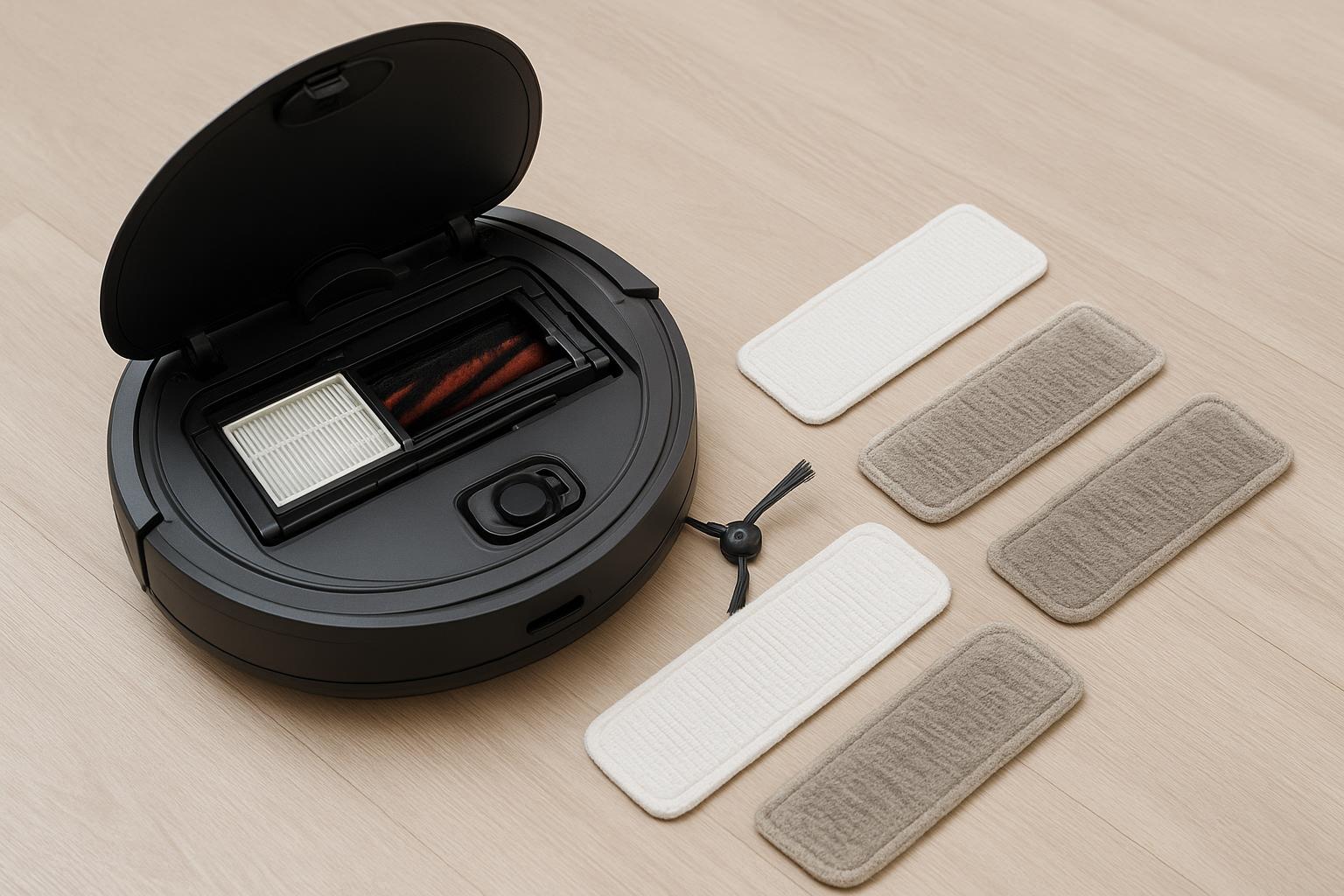 Quando cambiare filtri, spazzole e panni del robot aspirapolvere lavapavimenti: segnali chiari da riconoscere