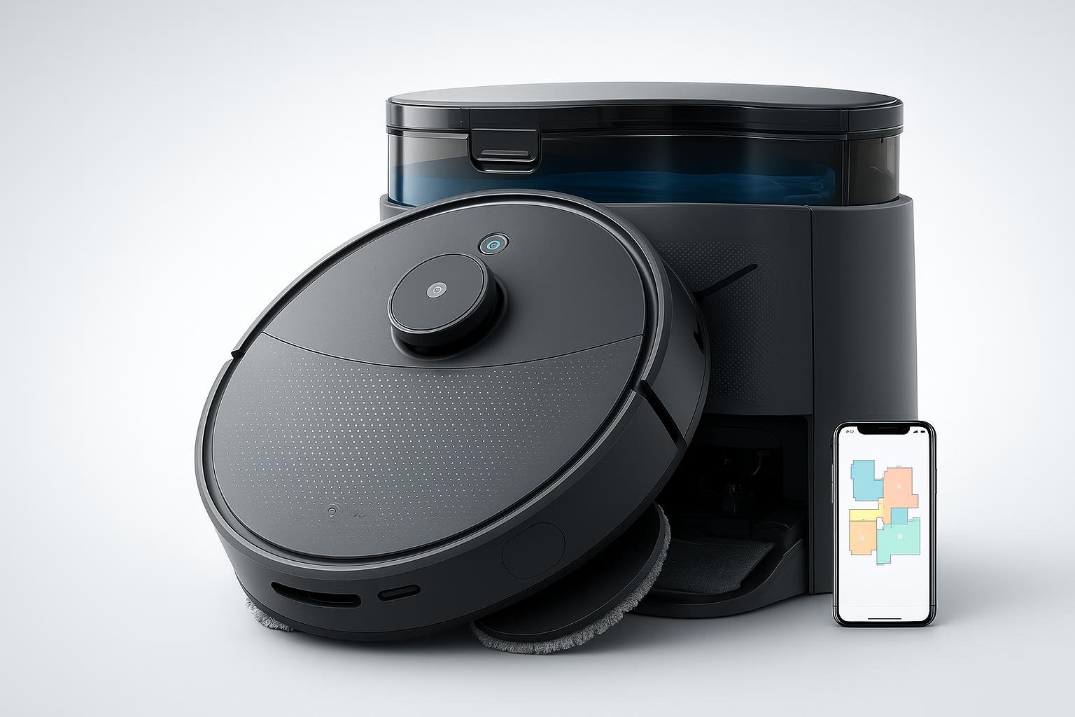 Lefant M3Max, robot aspirapolvere lavapavimenti con stazione all‑in‑one in offerta su Amazon