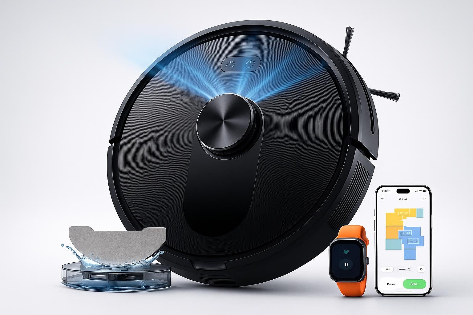 Robot aspirapolvere lavapavimenti per chi cucina molto: come gestire briciole, unto e macchie in zona giorno