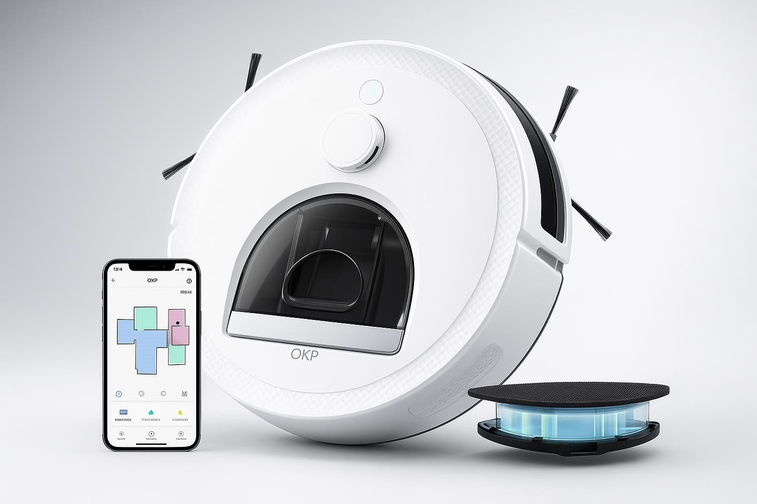 OKP L6, minimo storico su Amazon per un robot con mappatura laser completa