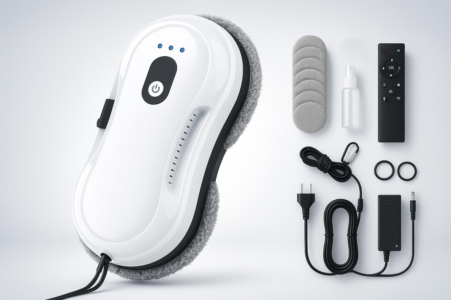 IERAKOR robot lavavetri con spray automatico, prezzo Amazon da tenere d’occhio per chi ha molte finestre