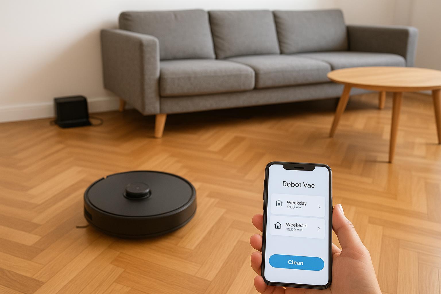 Come creare profili di pulizia diversi per feriali e weekend sul robot aspirapolvere lavapavimenti