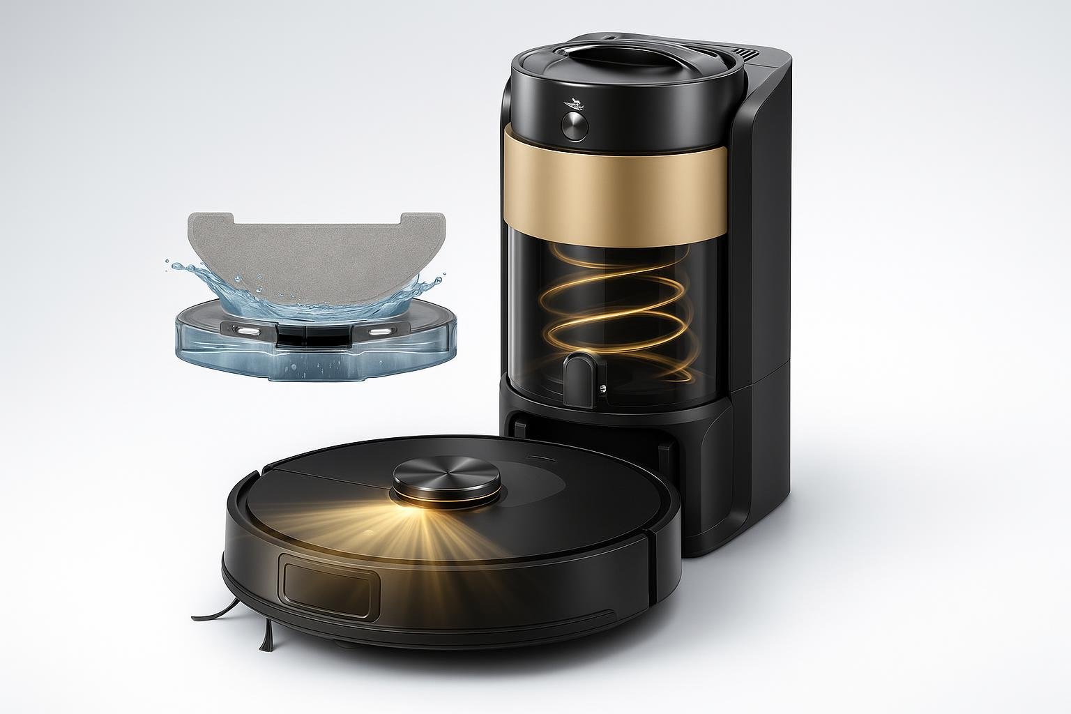 Proscenic Q20 Plus, robot aspirapolvere lavapavimenti con stazione compatta a prezzo ribassato su Amazon
