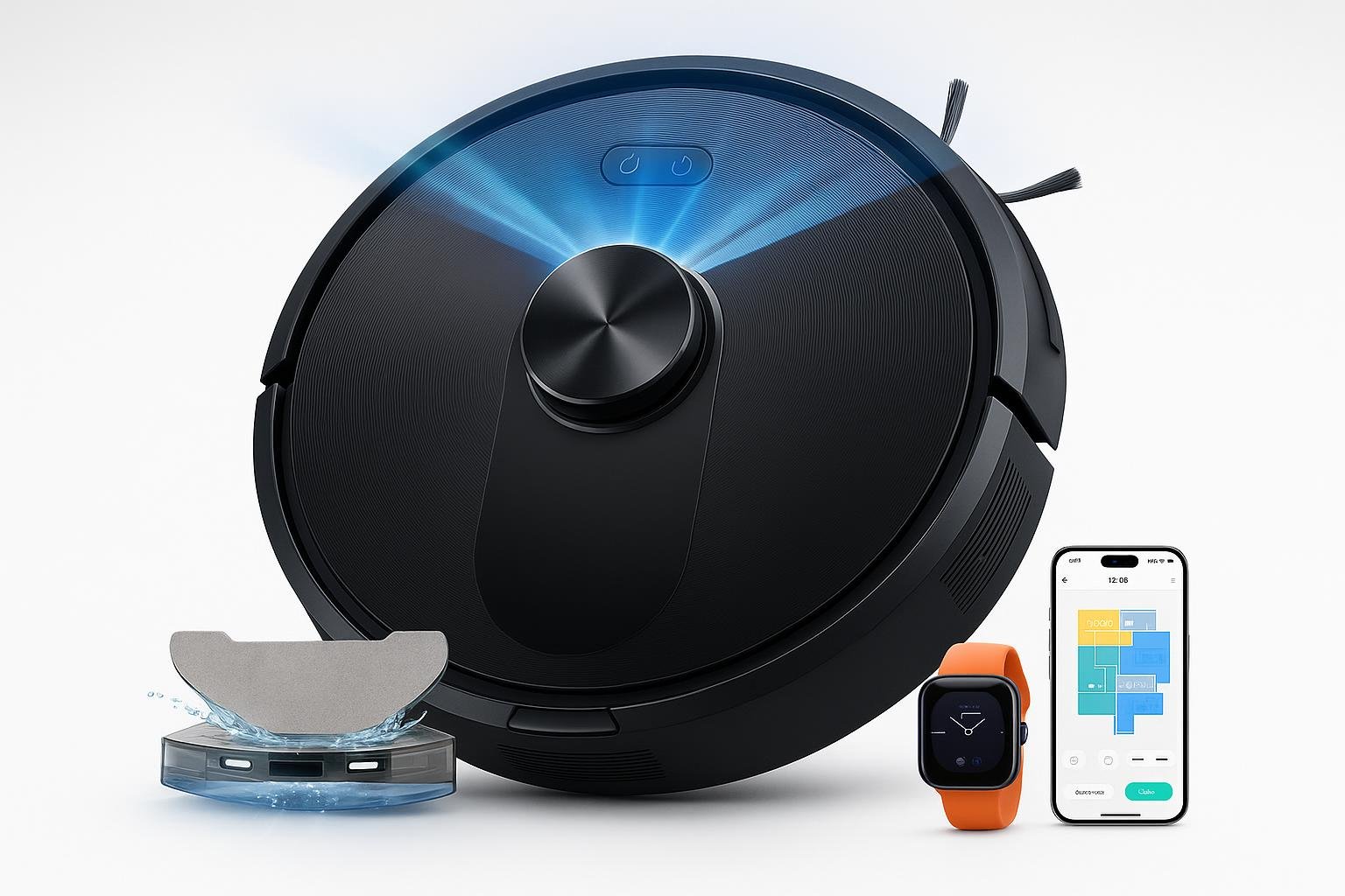 Come collegare il robot aspirapolvere lavapavimenti al calendario dello smartphone con le automazioni