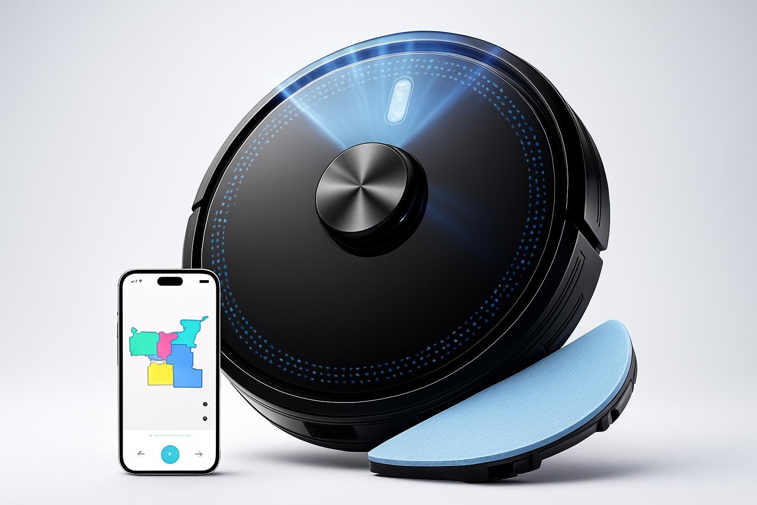 OKAYBOT V1 robot aspirapolvere lavapavimenti, prezzo al ribasso su Amazon per un 2-in-1 con mappatura