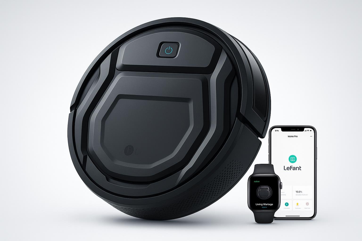 Lefant M210P, robot aspirapolvere ultra sottile per peli animali a prezzo ribassato su Amazon