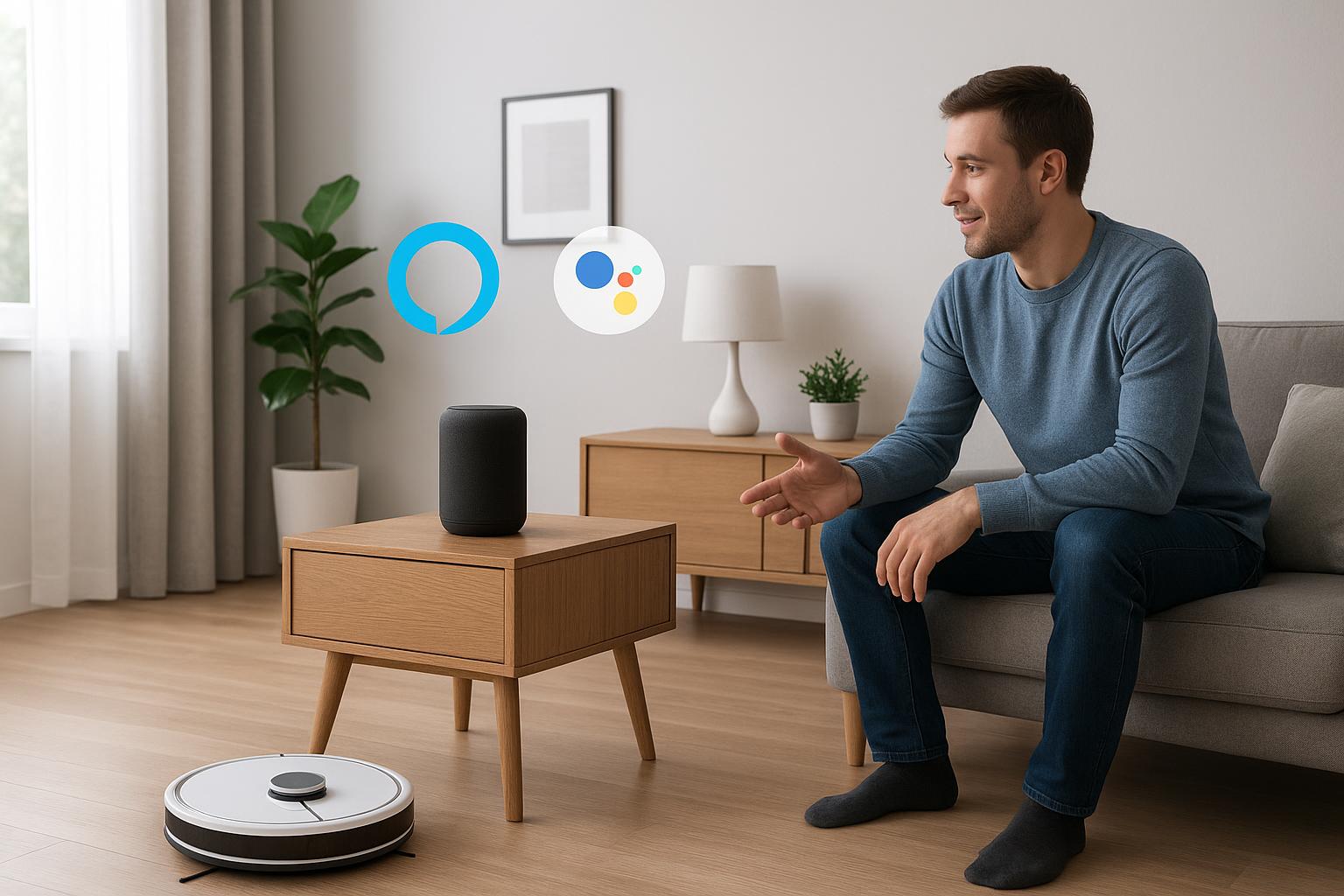 Come avviare il robot aspirapolvere lavapavimenti con una sola frase: guida alle scene con Alexa e Google Home