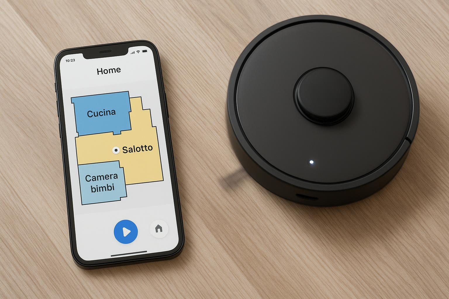 Come usare le etichette delle stanze nell’app del robot aspirapolvere per semplificarti la vita