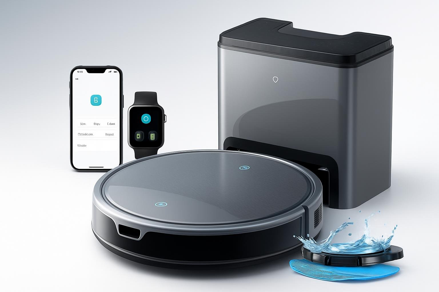 Lefant M350, robot aspirapolvere lavapavimenti con svuotamento automatico in super sconto su Amazon