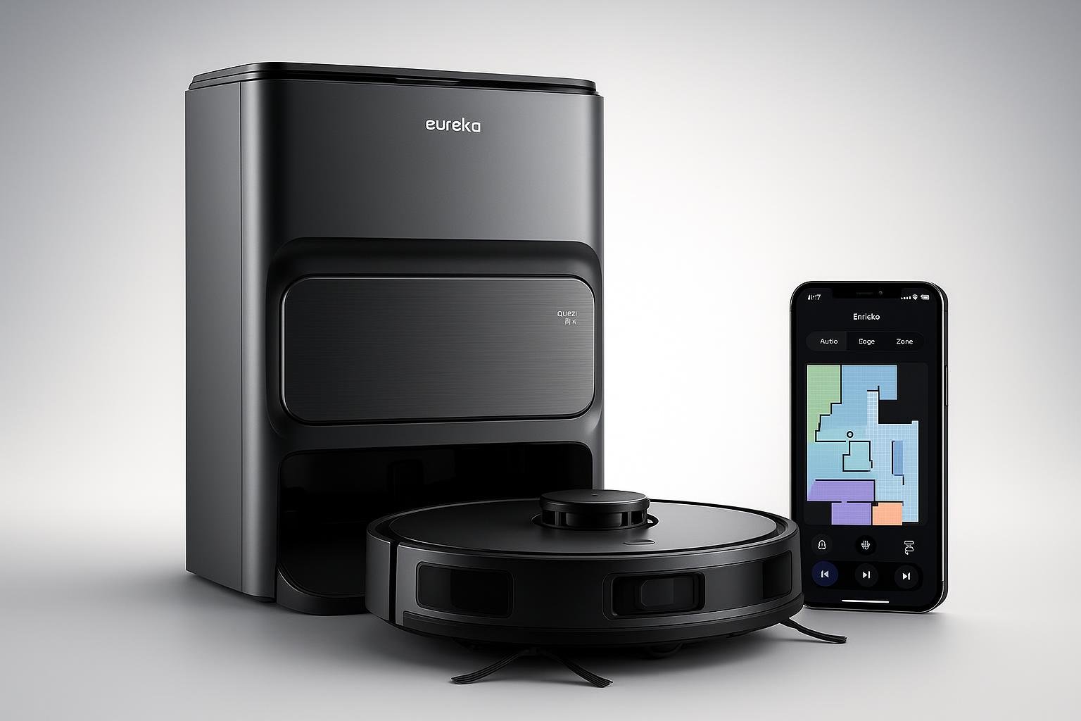 Eureka J12 Ultra, robot aspirapolvere e lavapavimenti con base tutto-in-uno in super offerta su Amazon