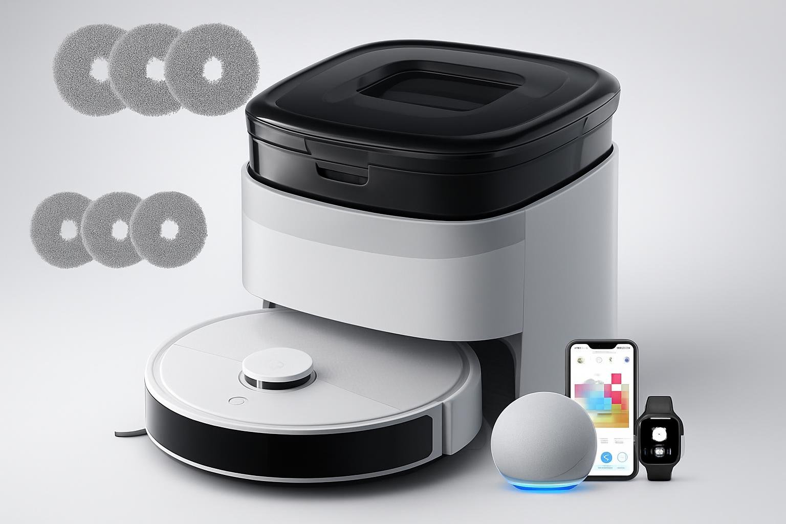 Lefant M3L robot aspirapolvere lavapavimenti con stazione automatica, in offerta su Amazon