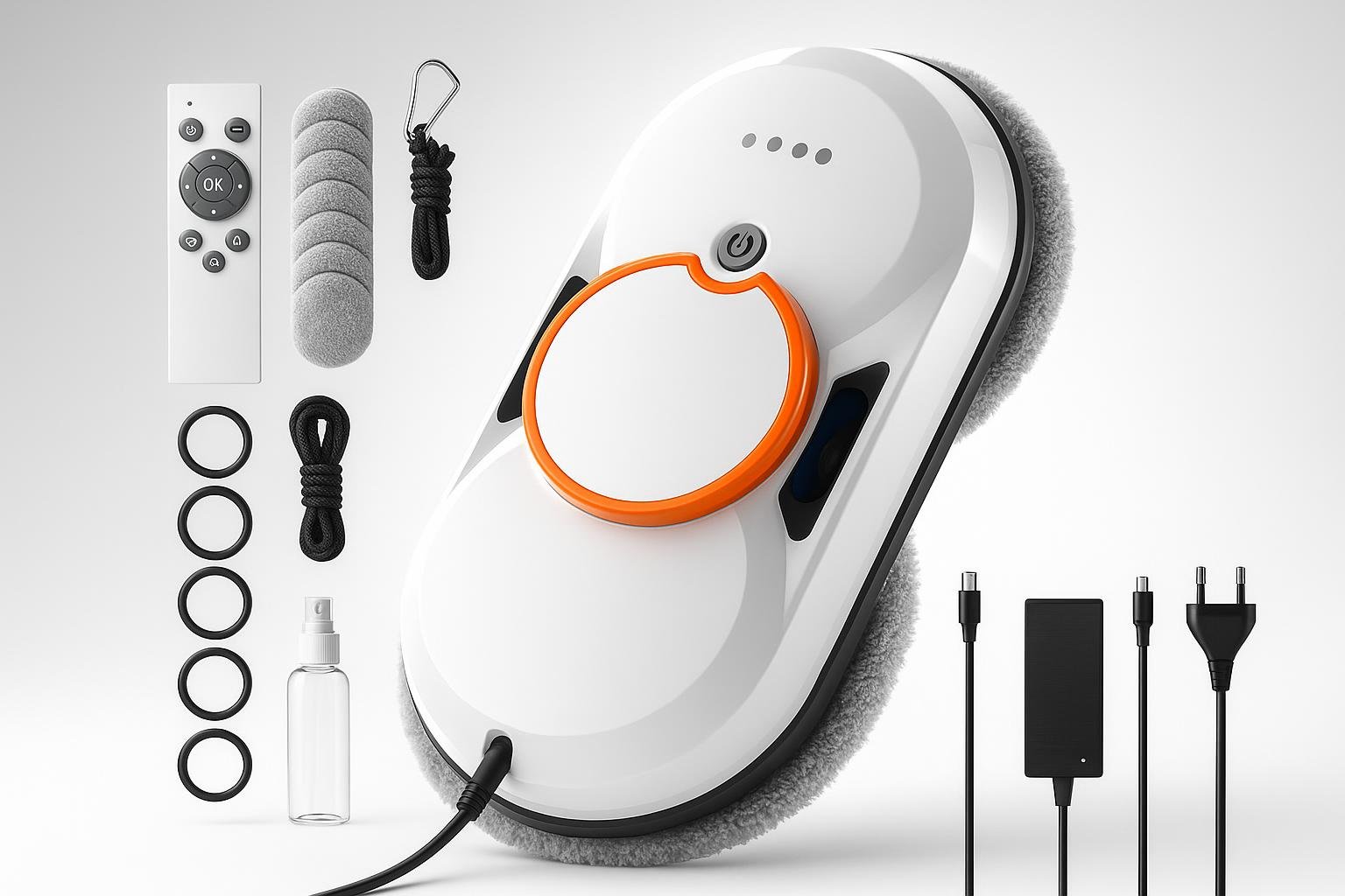 Robot lavavetri automatico 5600Pa, occasione su Amazon per finestre sempre pulite
