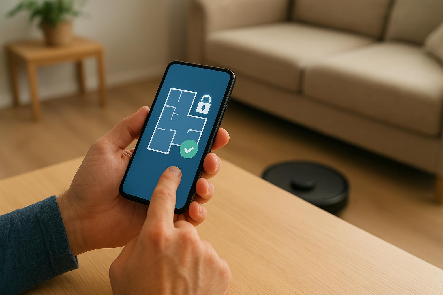 Come inviare log e mappe del robot aspirapolvere all’assistenza senza rischi per la privacy