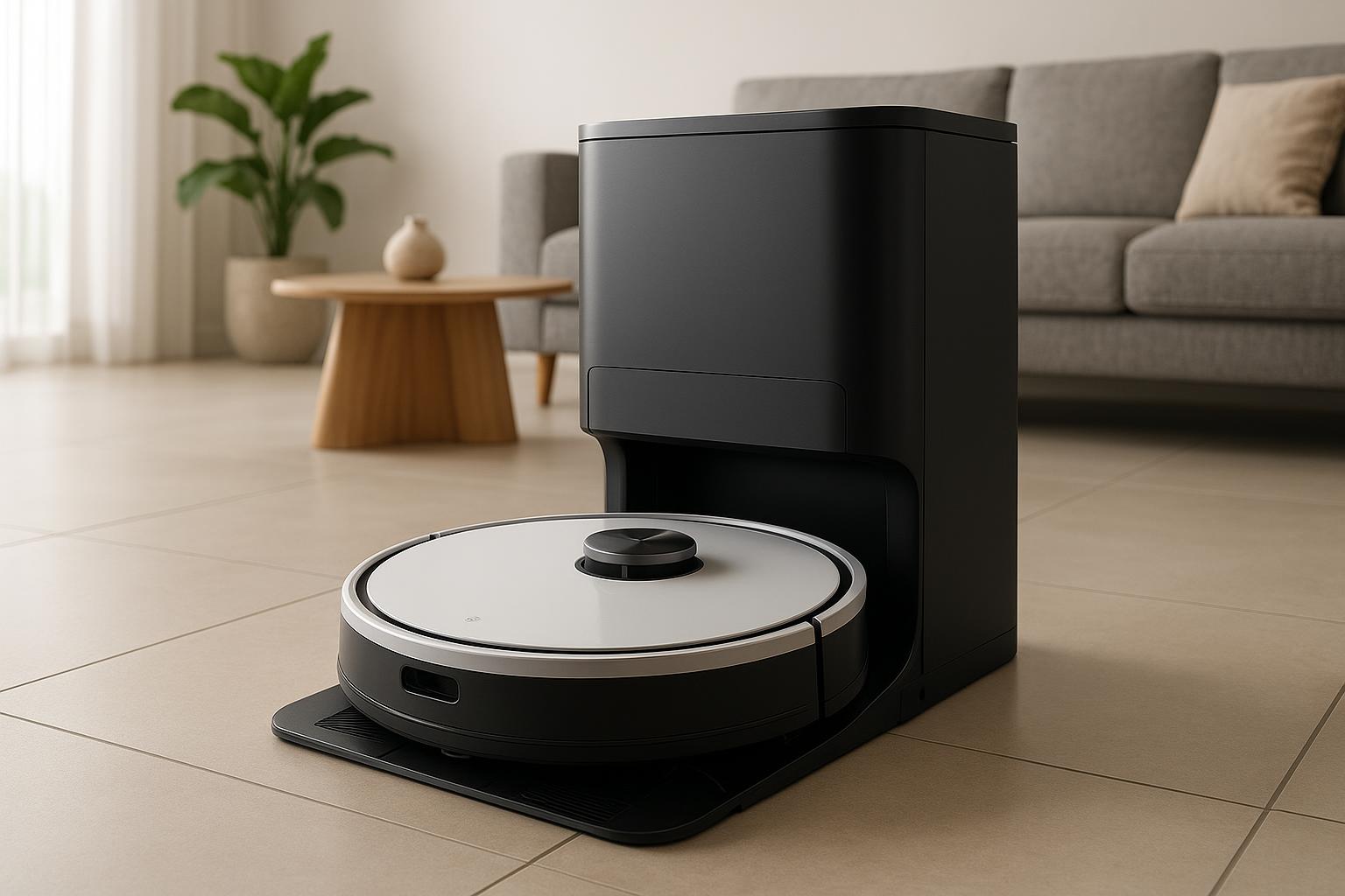 Robot aspirapolvere lavapavimenti con base di lavaggio e svuotamento: quando conviene davvero e quando no