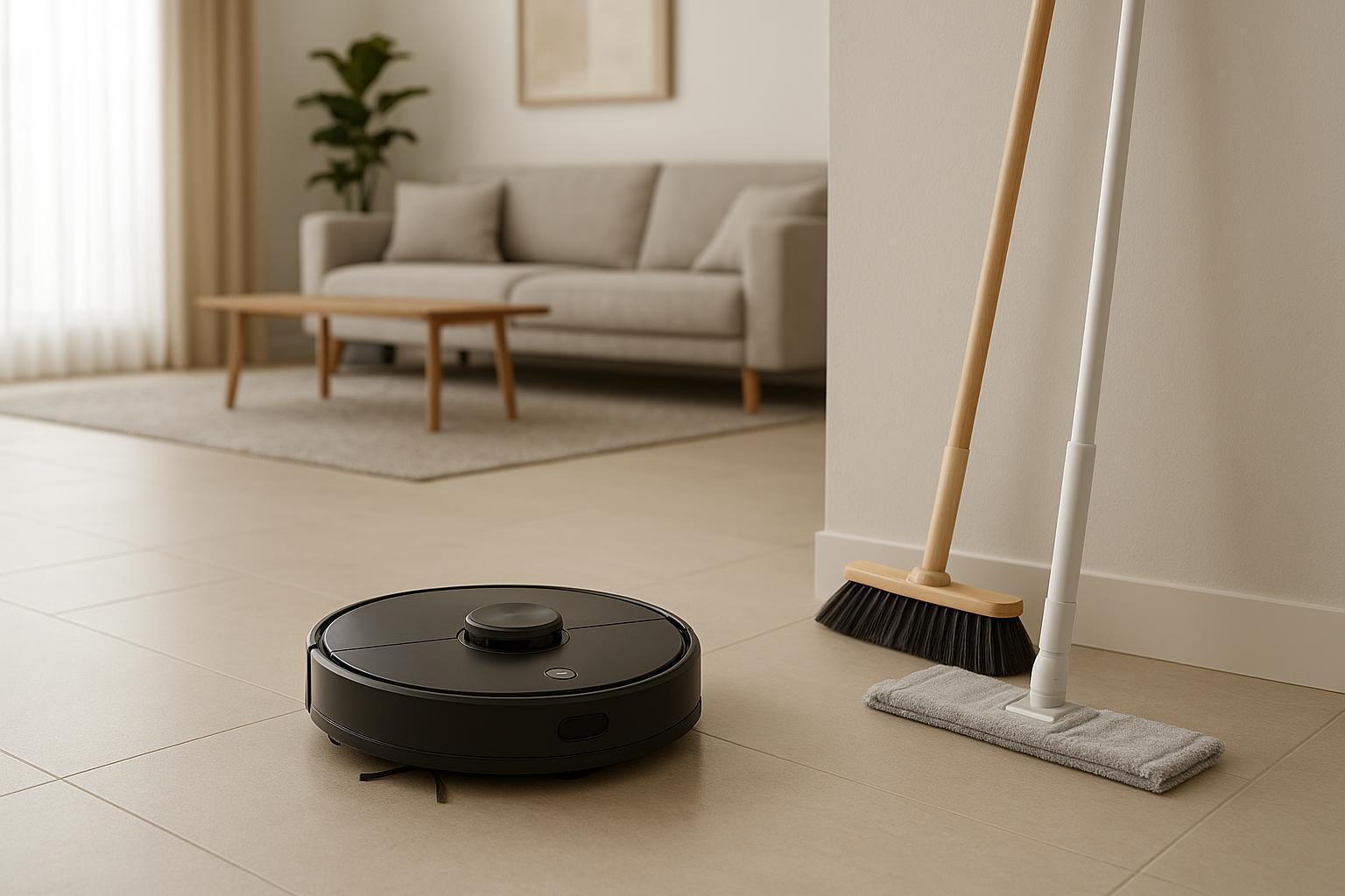 Come scegliere un robot aspirapolvere lavapavimenti se stai passando da scopa e mocio tradizionali
