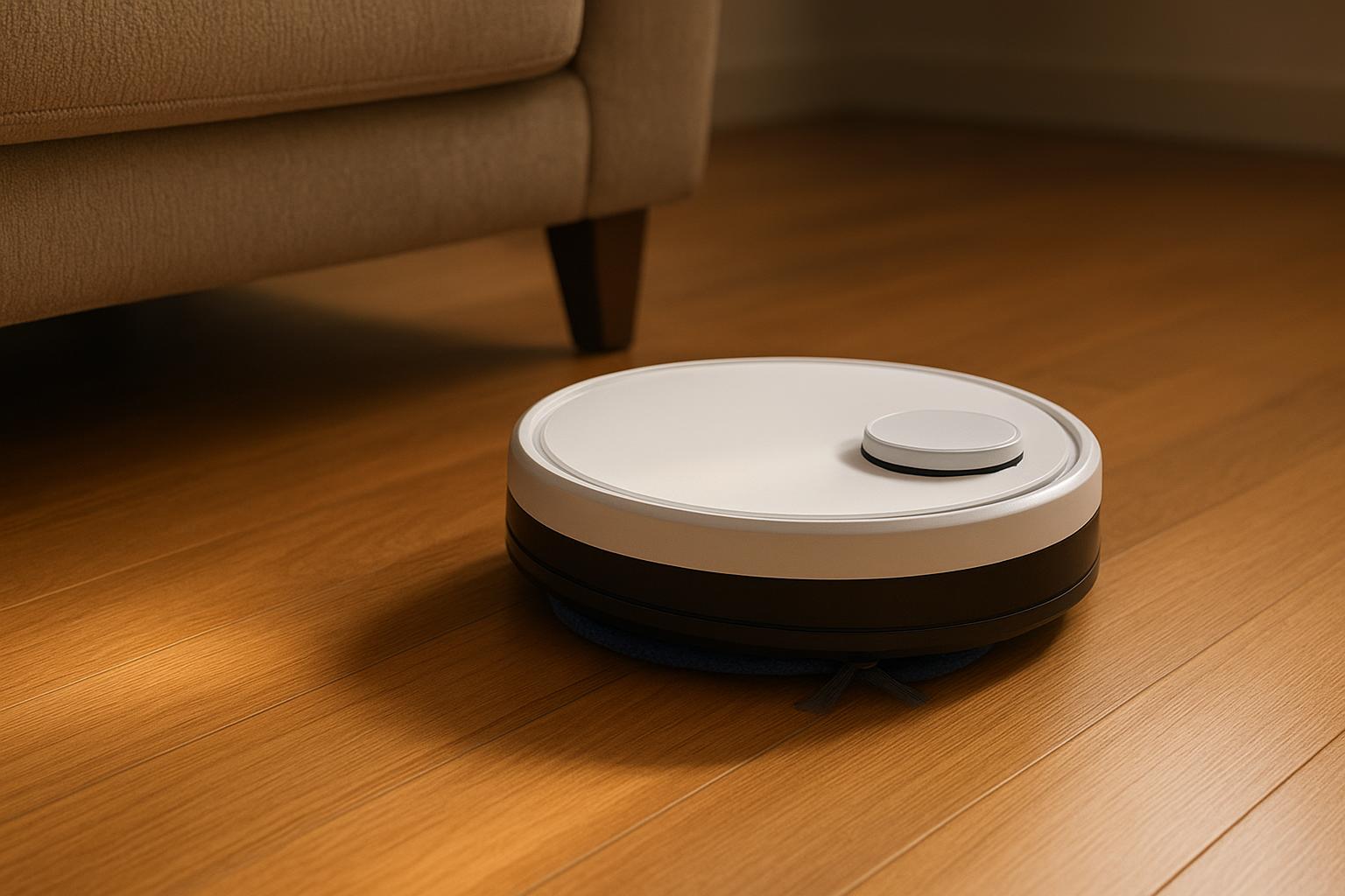 Come testare il robot lavapavimenti su un angolo nascosto di pavimento prima di usarlo in tutta la casa