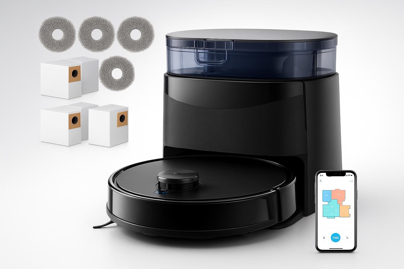 Lefant M3 su Amazon: robot aspirapolvere e lavapavimenti con stazione all‑in‑one a prezzo ribassato