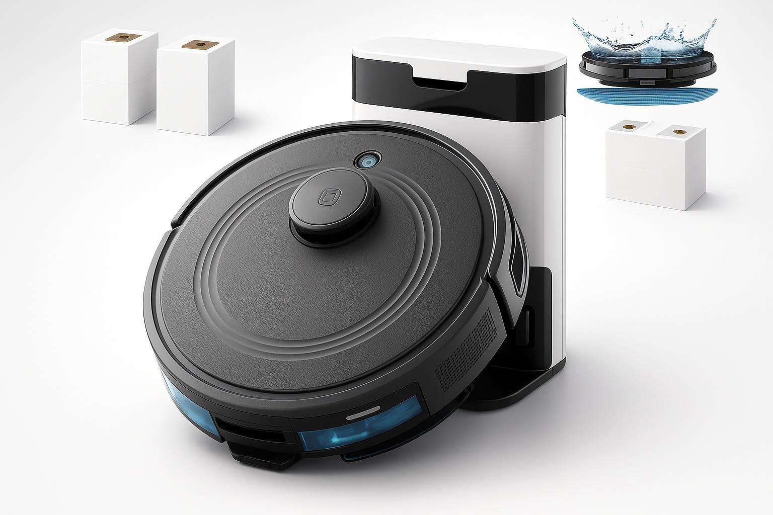 Lefant M2 Pro con stazione di svuotamento in offerta su Amazon: robot completo a prezzo interessante