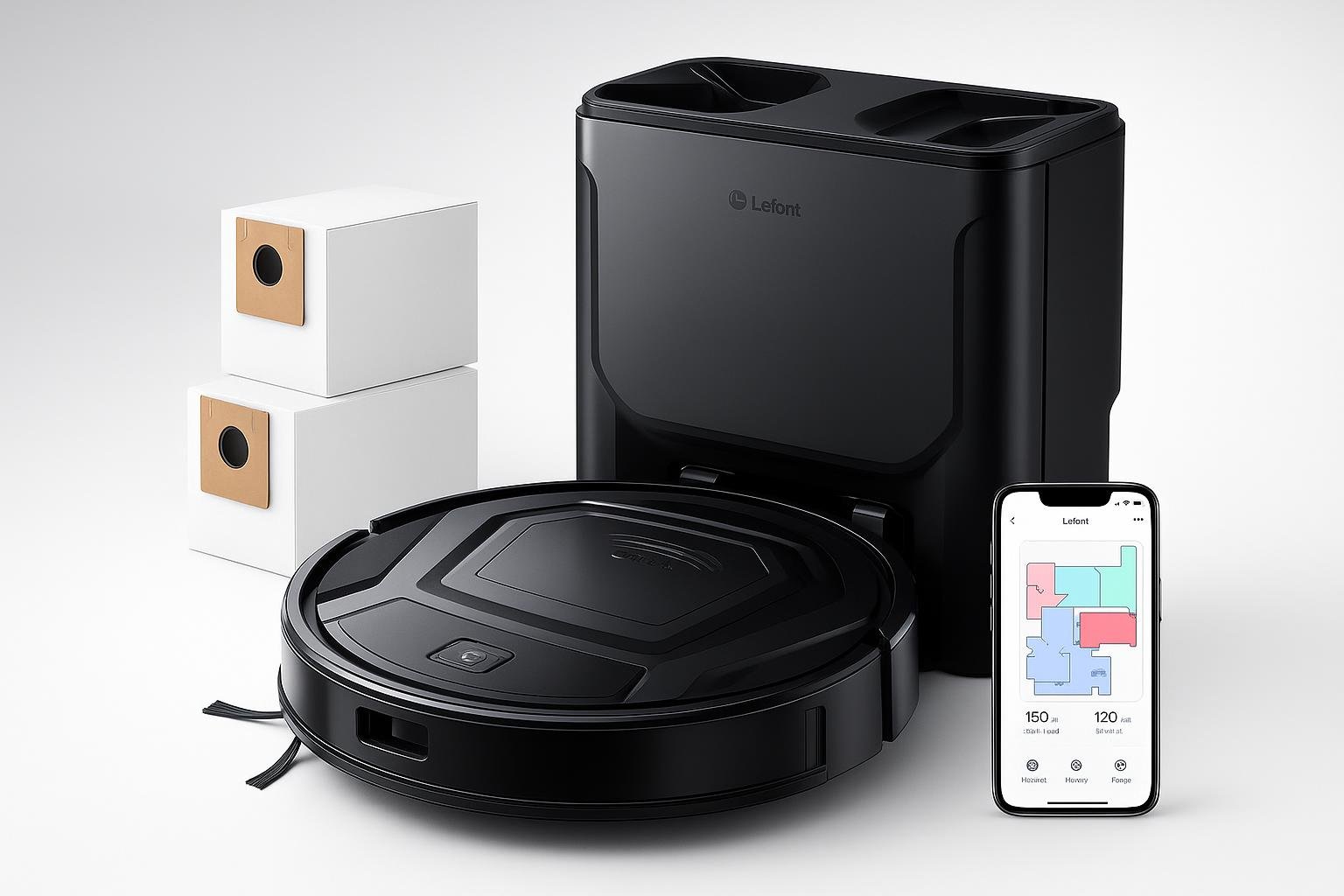 Lefant M210 PLUS in offerta su Amazon, robot aspirapolvere compatto con base di raccolta a prezzo da non perdere