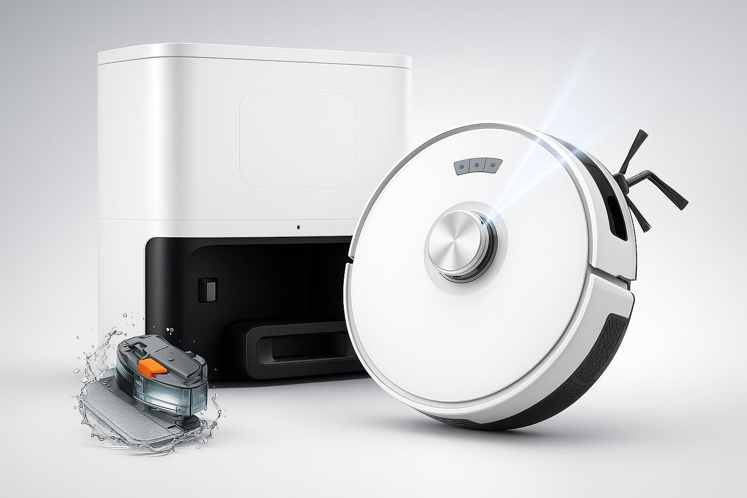 Redkey D8, robot aspirapolvere lavapavimenti con svuotamento automatico a prezzo ribassato su Amazon