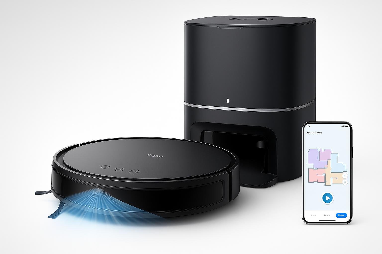 Tapo RV20 MAX Plus, robot compatto con base di svuotamento in forte promozione su Amazon