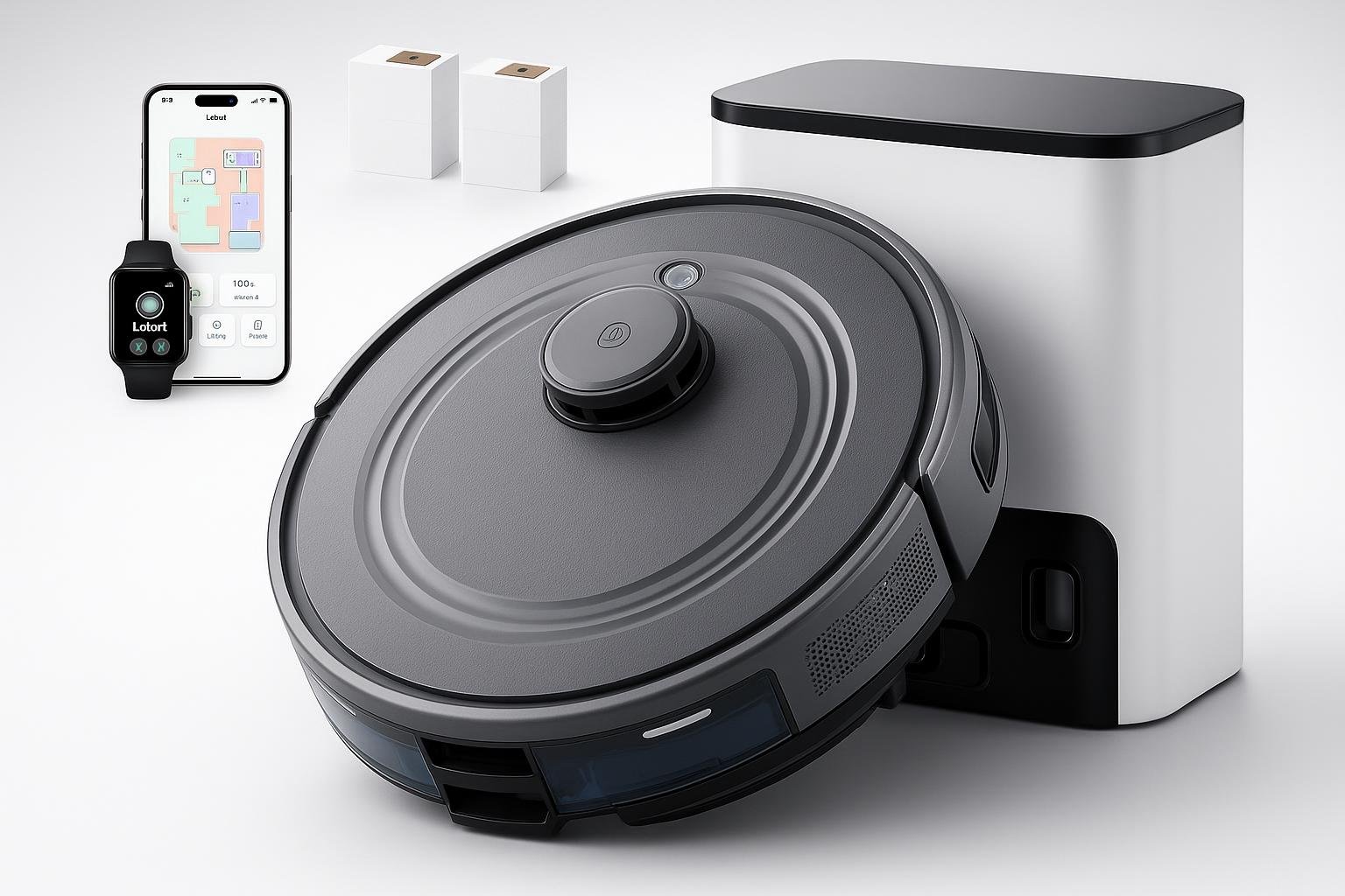 Lefant M2S Plus, robot aspirapolvere lavapavimenti con autonomia extra in forte sconto su Amazon