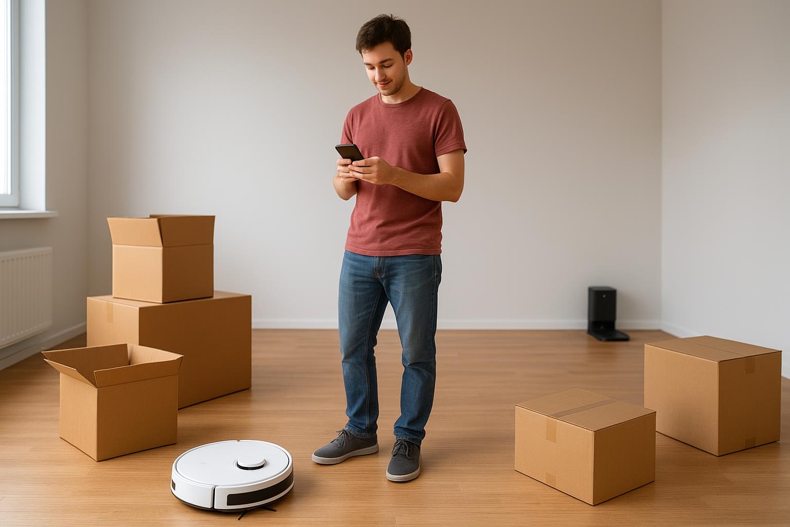 Come scegliere un robot aspirapolvere lavapavimenti se cambi spesso casa