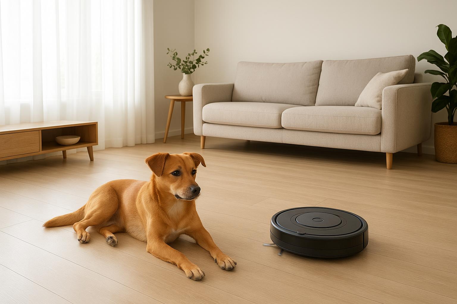 Migliori robot aspirapolvere lavapavimenti per chi vive con animali ma ha pavimenti chiari