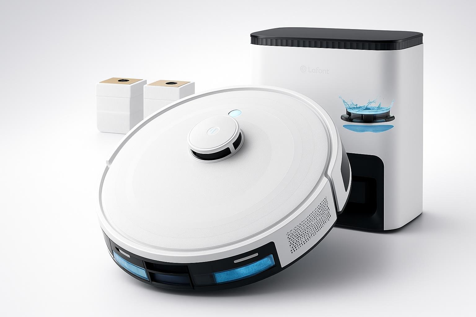 Lefant M2 Plus robot aspirapolvere lavapavimenti con base di raccolta in forte promo su Amazon