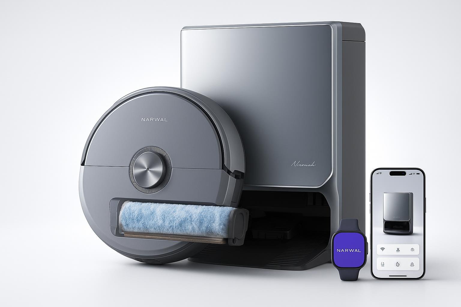 Narwal Flow 2, robot aspirapolvere e lavapavimenti a rullo con lavaggio ad alta temperatura in forte sconto su Amazon