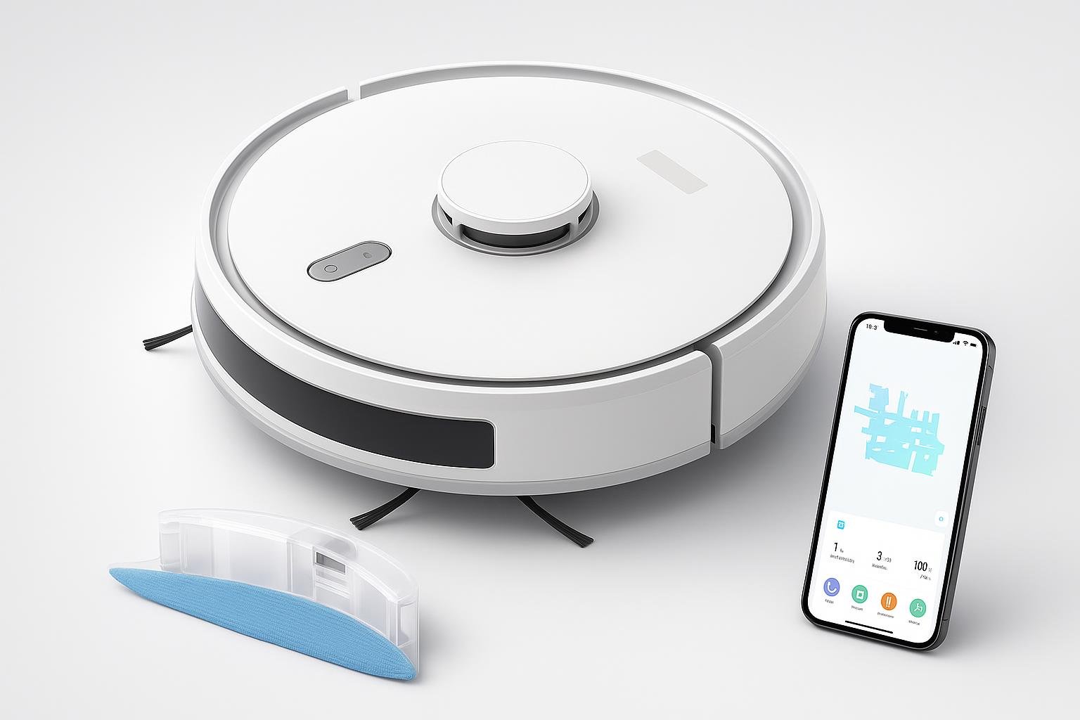 Tubò Robò ATR900L, robot aspirapolvere lavapavimenti con lidar in forte sconto su Amazon