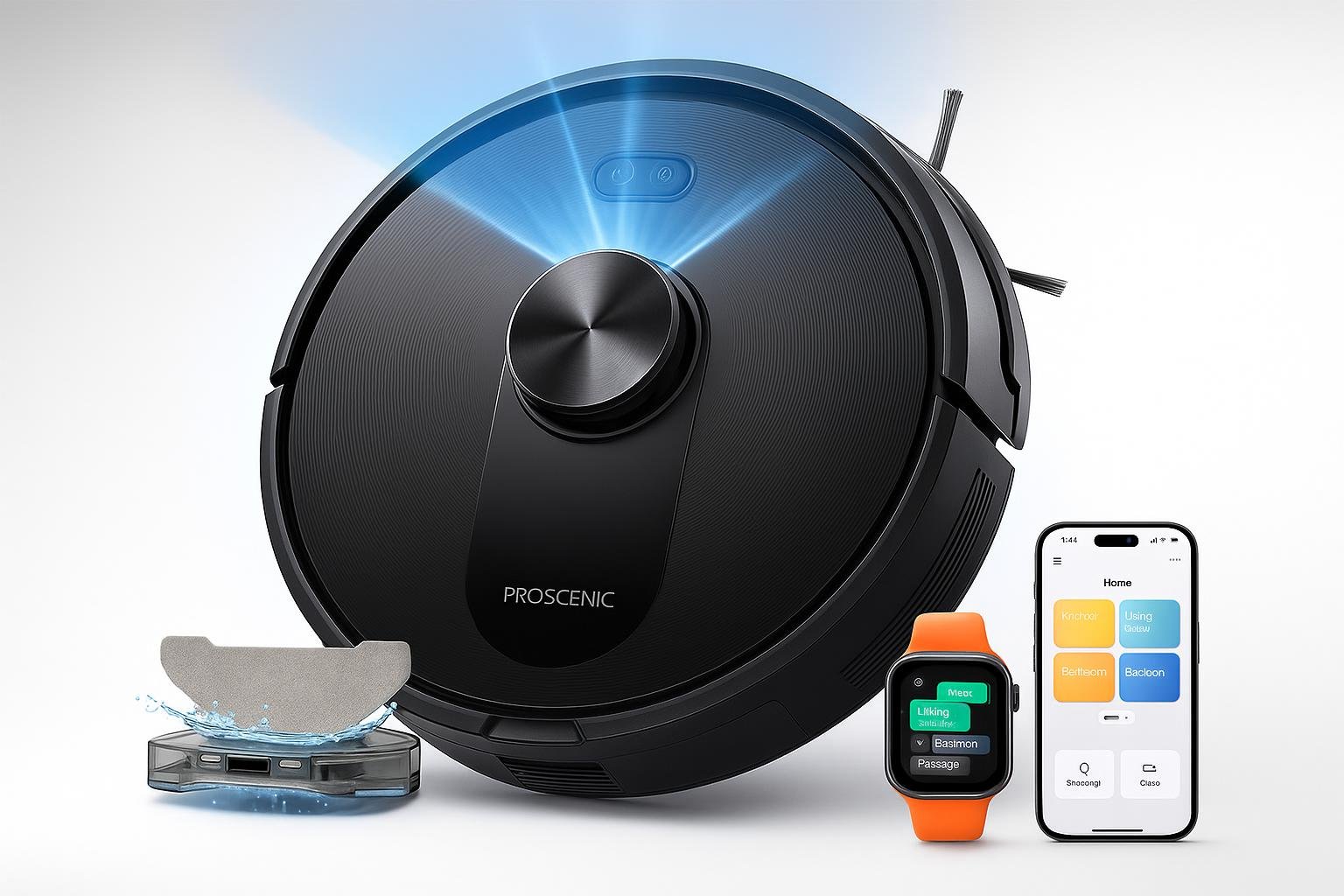 Proscenic Q10, robot aspirapolvere lavapavimenti 8000 Pa: occasione interessante su Amazon