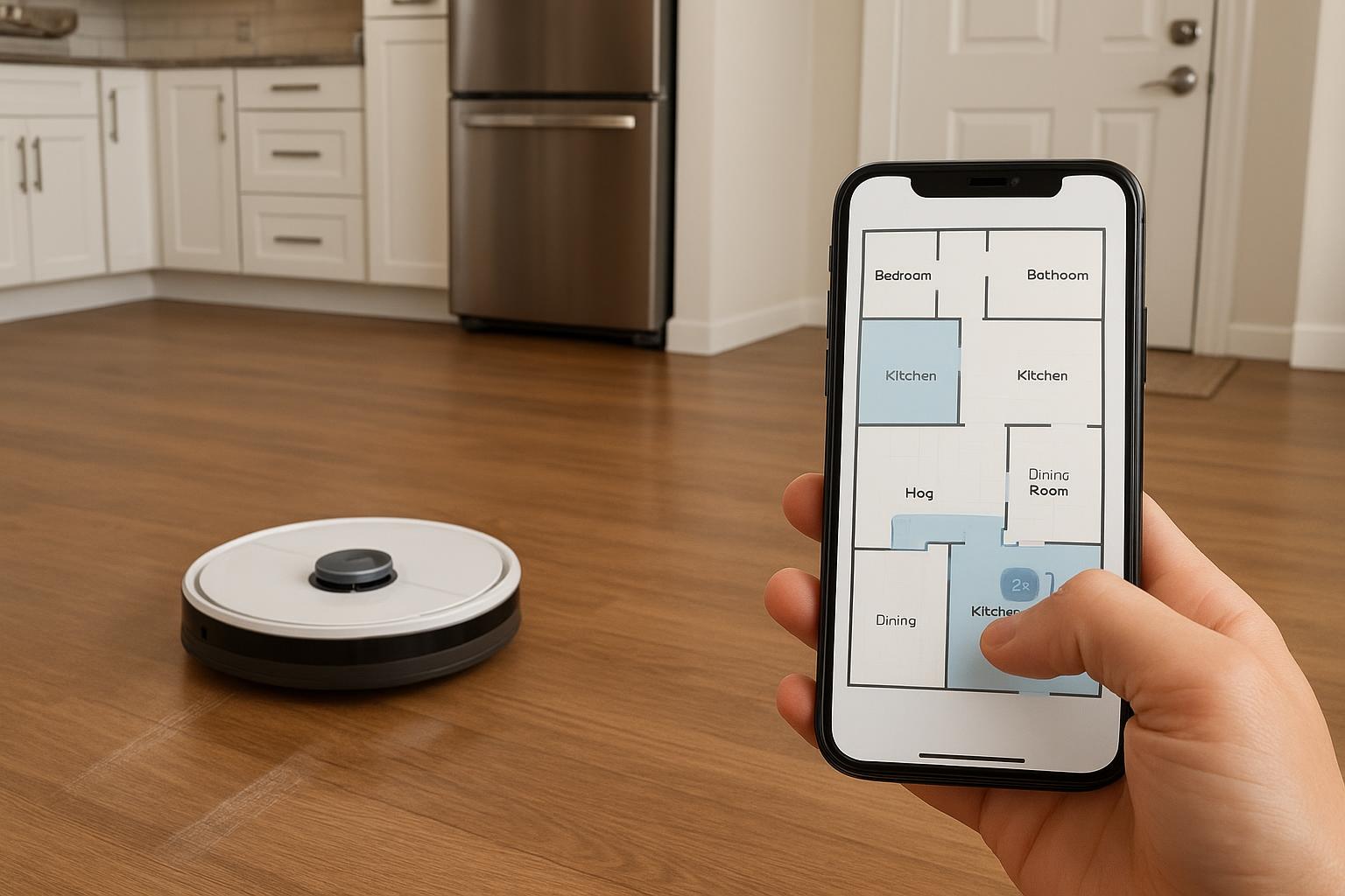 Come attivare il doppio passaggio del robot aspirapolvere lavapavimenti nelle zone più sporche