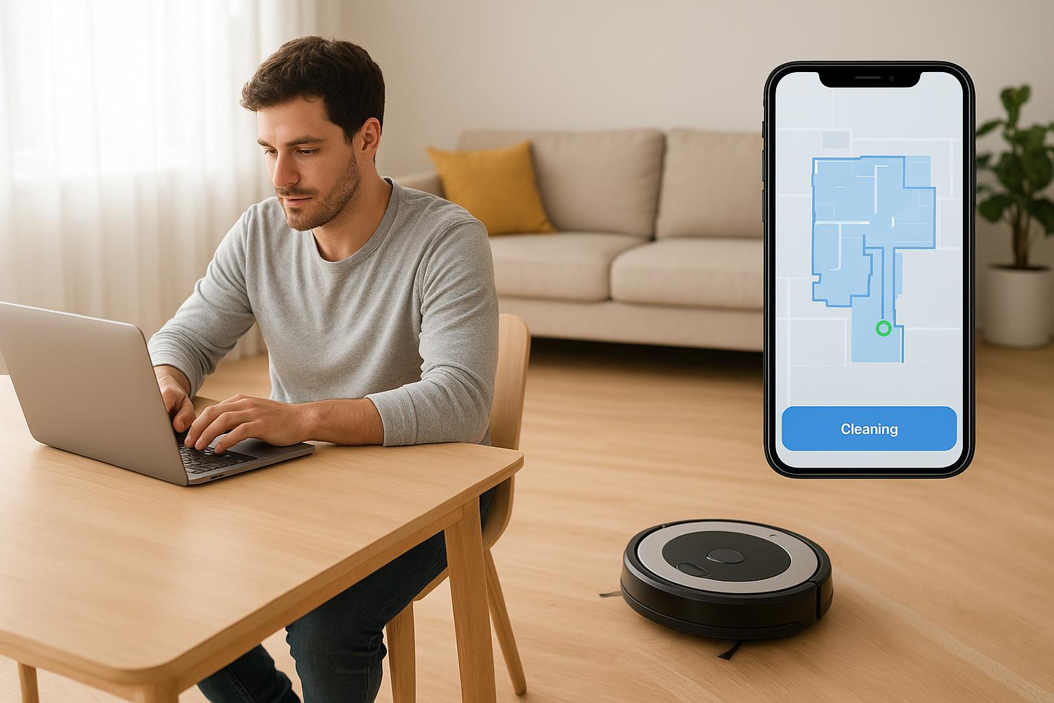Robot aspirapolvere e lavapavimenti per chi è spesso in casa: come scegliere se vuoi controllare la pulizia in tempo reale
