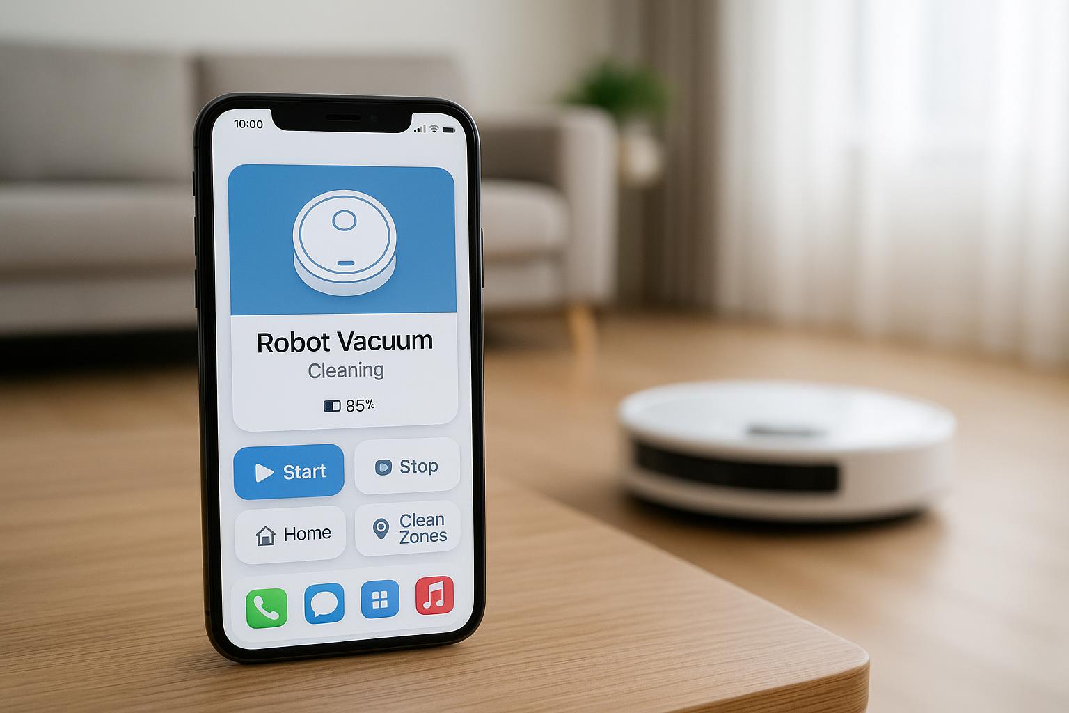 Come creare scorciatoie sullo smartphone per avviare il robot aspirapolvere lavapavimenti in un tocco