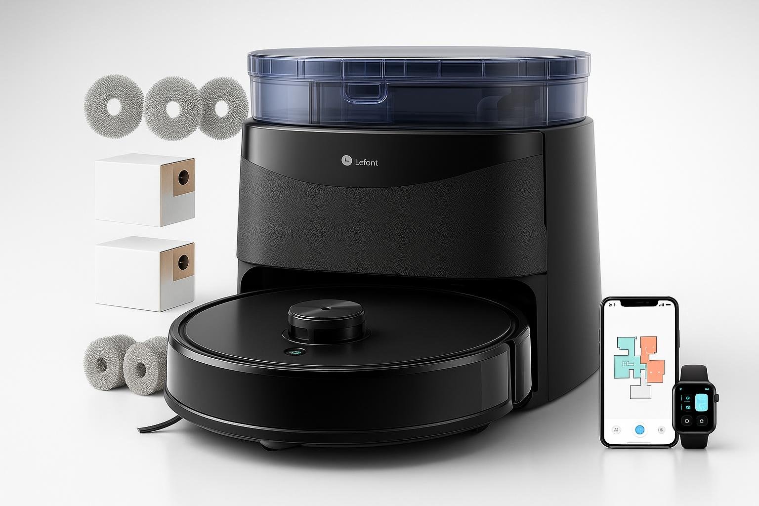 Lefant M3 Ultra robot aspirapolvere lavapavimenti con stazione all-in-one, occasione da non perdere su Amazon