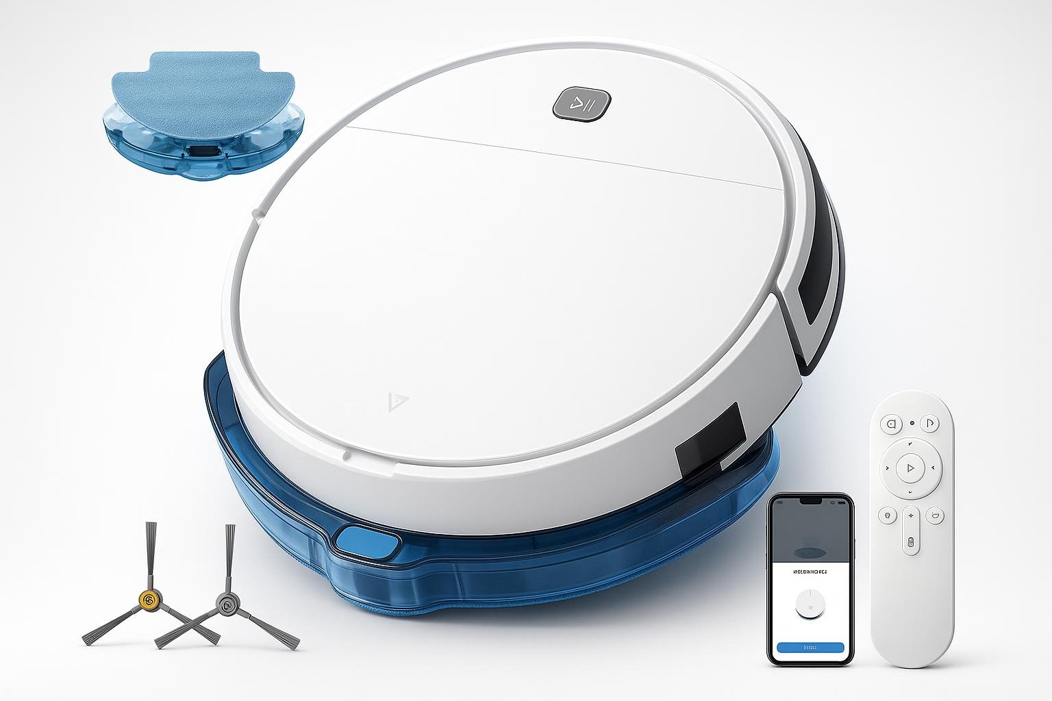 Yigars 2026 robot aspirapolvere lavapavimenti 2 in 1, occasione Amazon per chi cerca un modello sottile